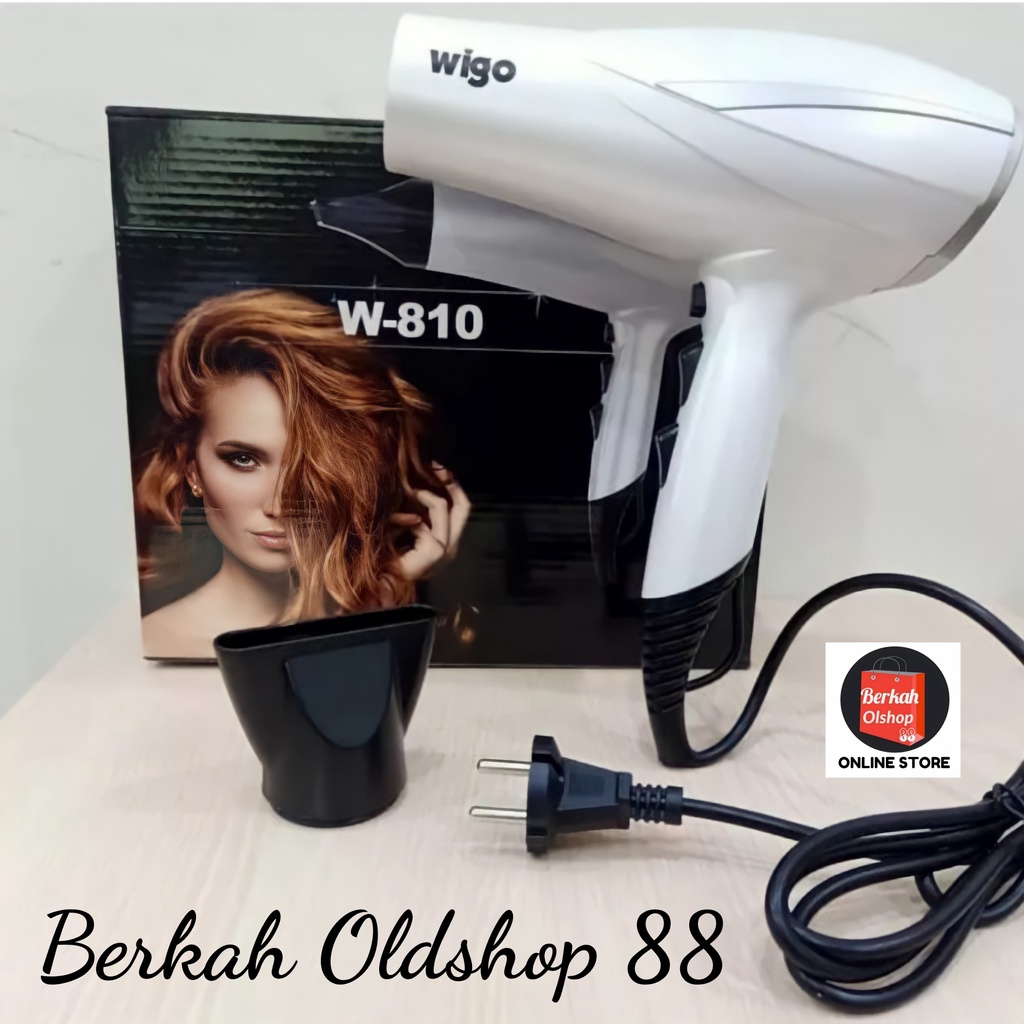 Berkah Oldshop 88 - Wigo W-810/811 Hair Dryer Besar Hot and Cool Pengering Rambut Salon 900 WAT