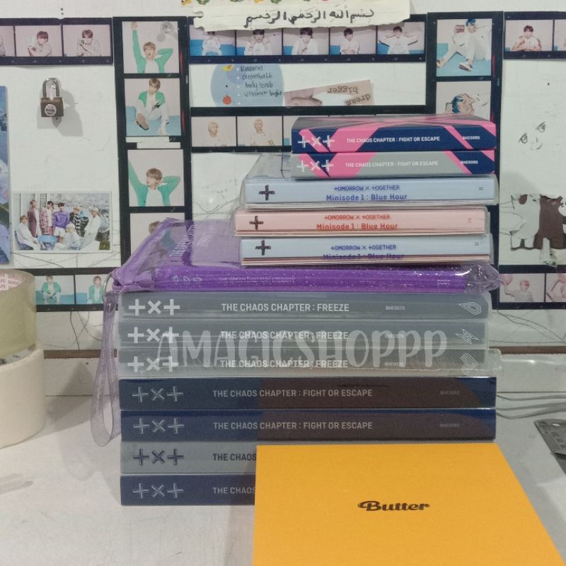 Album only tomorrow x together minisode 2 : thursday's child hate version lenticular taehyun posca b