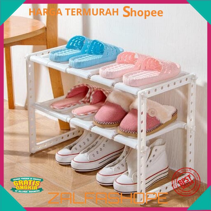  Rak  Susun Portable Serbaguna Multifungsi  Dapur  Sepatu 