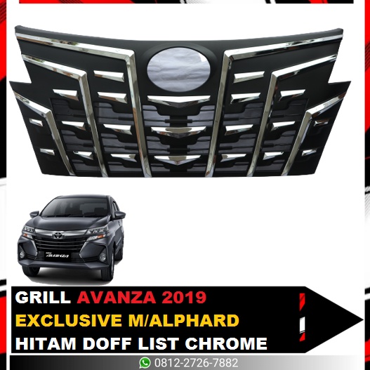 GRILL AVANZA 2019 EXCLUSIVE MODEL ALPHARD DOFF