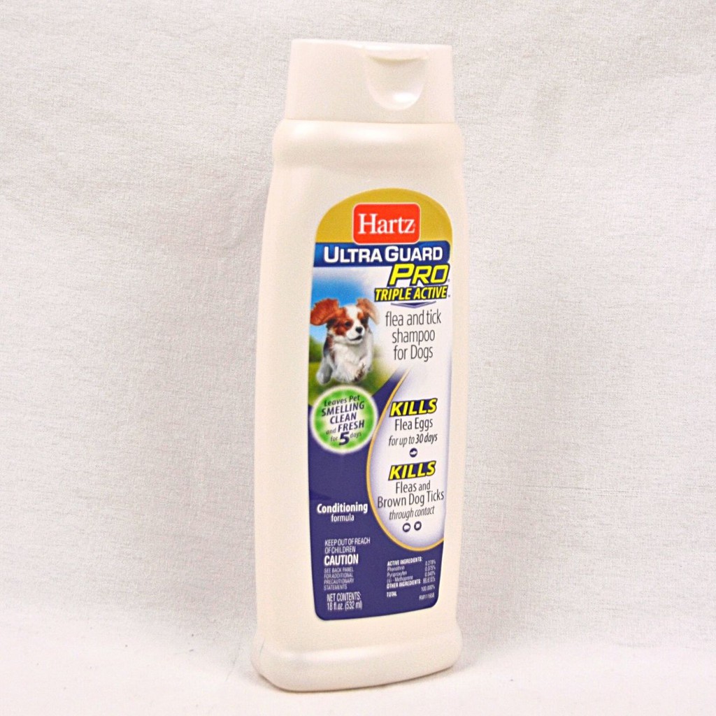 Hartz Shampoo Kutu Anjing Ultraguard Pro Triple Active Flea And Tick 473ml Shopee Indonesia