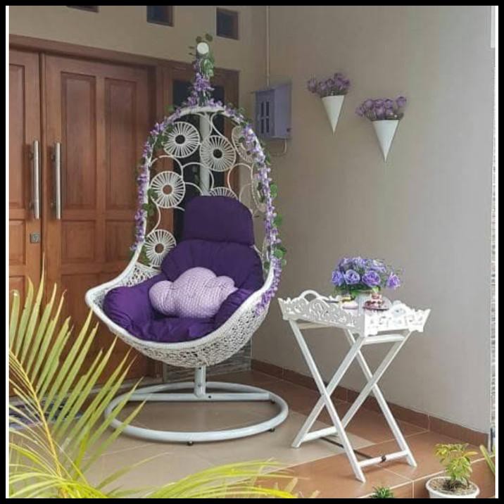 Ayunan Rotan Gantung Syahrini Cafe Taman