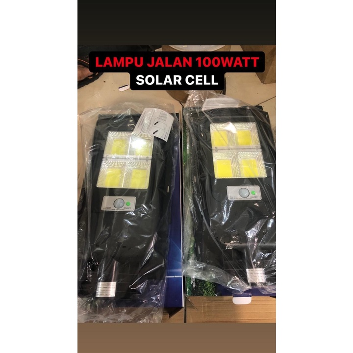 Lampu jalan PJU 100w solar Tenaga Surya 100w solar cell panel 100Watt