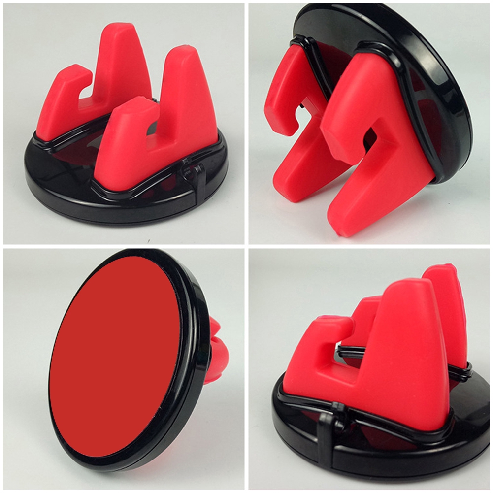 Universal 360putar Dudukan Telepon Mobil Meja Dashboard Menempel Phone Holder Stand Mount Braket Kacamata GPS