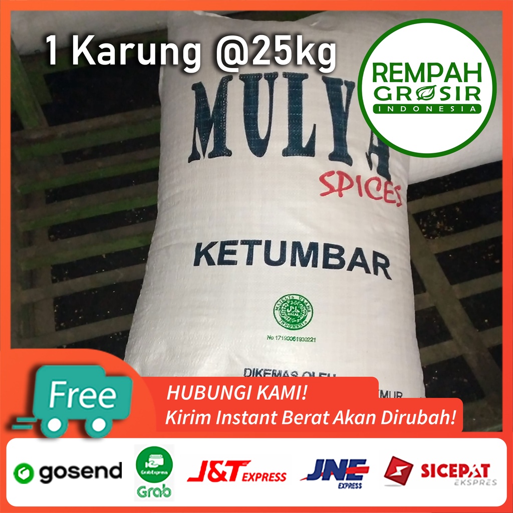 

Ketumbar Butir Kuning Bulgaria Super 1 Bal Karung 25kg - 25 Kg kilo Grosir