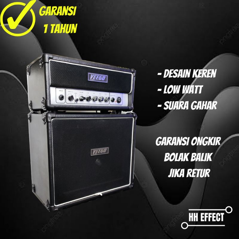 Amplifier Gitar Veego Rush Lite (Harry Veego Signature Mini Head Cabinet) Garansi 1 Tahun