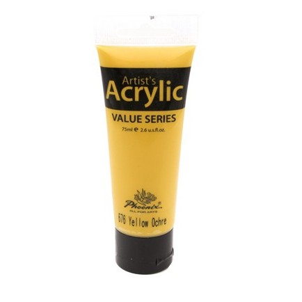 

Phoenix Cat Acrylic 75ml Yellow Orange