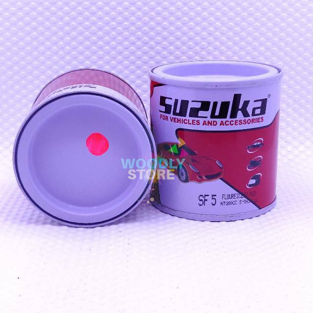 

SUZUKA BY AVIAN CAT STABILO RED SF 5 MERAH CAT FLUORESCENT 200cc