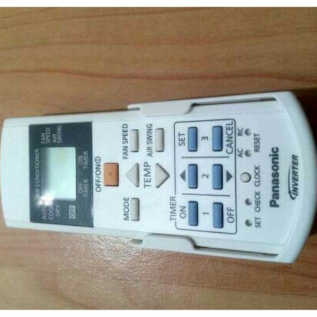 REMOTE/REMOT AC PANASONIC INVERTER ORIGINAL/ASLI