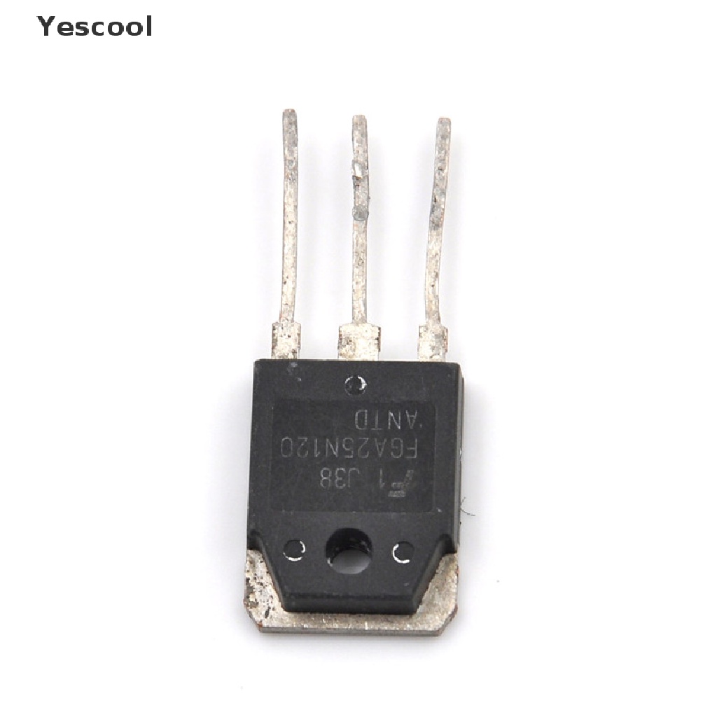 Yescool 1pc Power transistor IGBT 1200V FGA25N120 ANTD 25N120 Power Transistors .