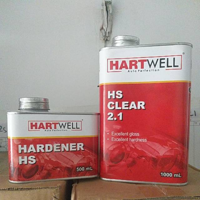 HARTWELL HS CLEAR + HARDENER