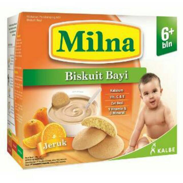 Milna Biskuit Bayi 130gr Shopee Indonesia