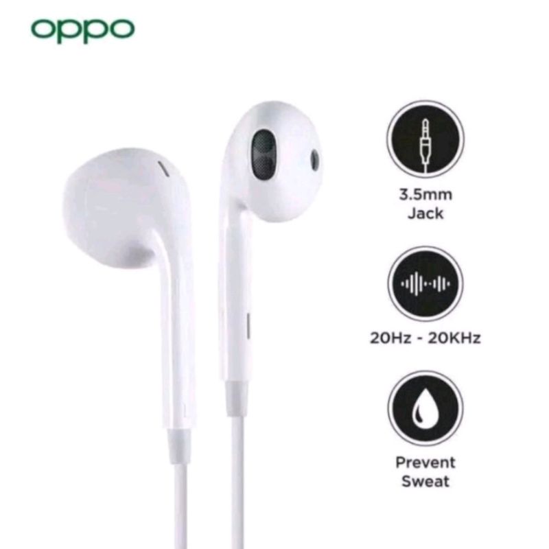 HF Headset Copotan Grade A &amp; B Original OPPO VIVO