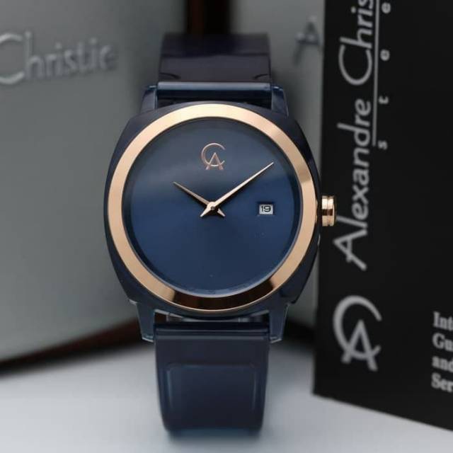 ALEXANDRE CHRISTIE AC 2763 ROSEGOLD BLUE ORIGINAL