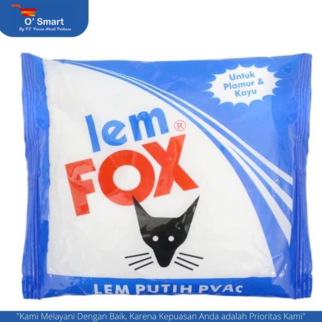 

FOX Lem Putih PVAC Refil Bungkus 350 gr