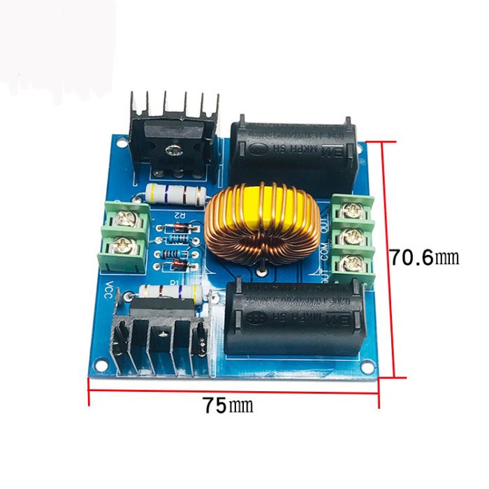 ZVS Driver Board for Tesla Coil Power Supply 10A 200 W (2094)