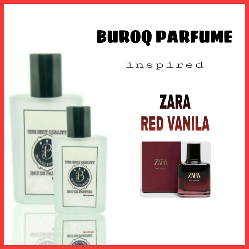 PARFUM Z4R4 RED VANILA PARFUM UNISEX WANGI TAHAN LAMA HARUM KALEM