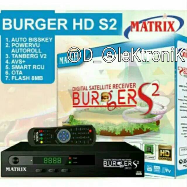 Receiver matrix burger s2 k5s