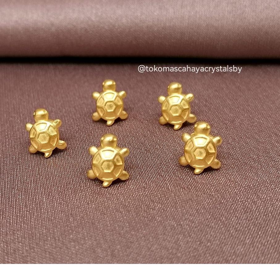 ➹ Charm Kura Kura Emas Kadar 24k HK Hongkong 999.9% 9999 っ