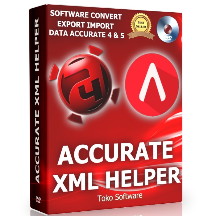 Accurate XML Helper Software Export Import Data Accurate 4 dan 5