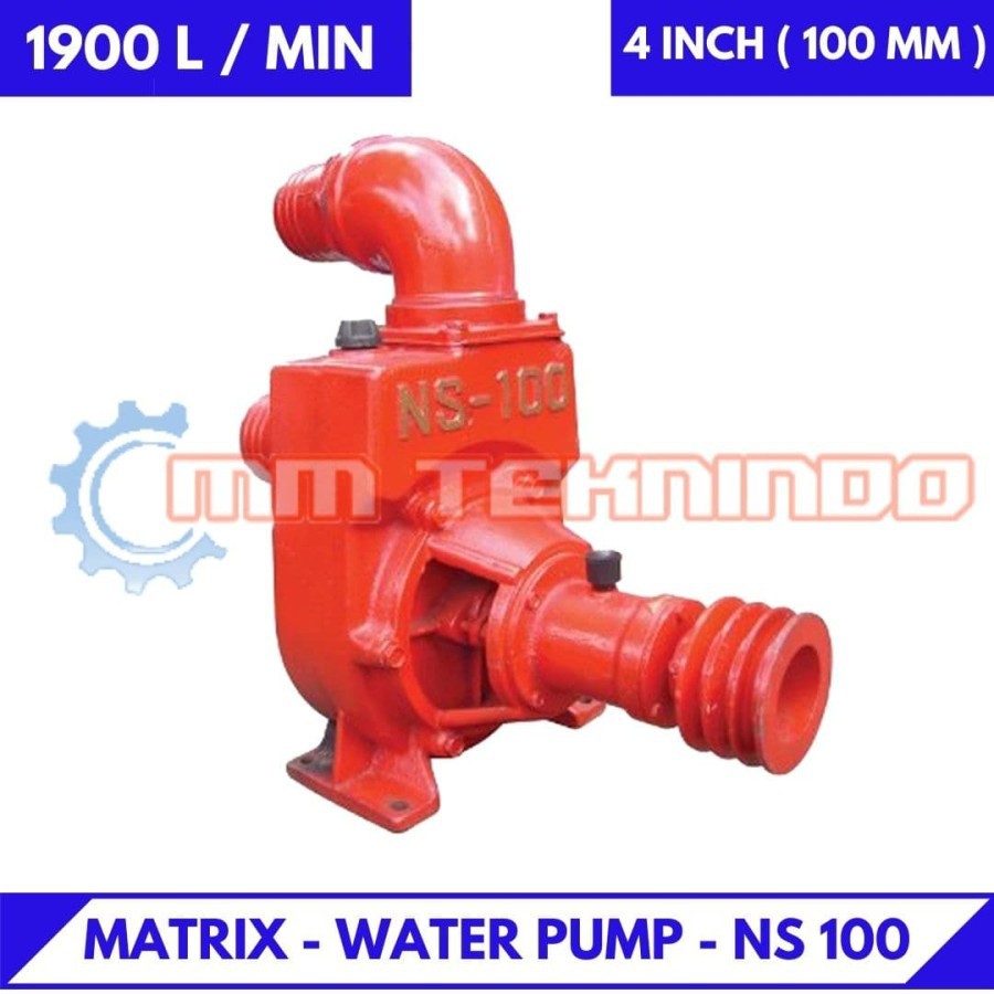 WATER PUMP - MATRIX - NS 100 - 4 INCH