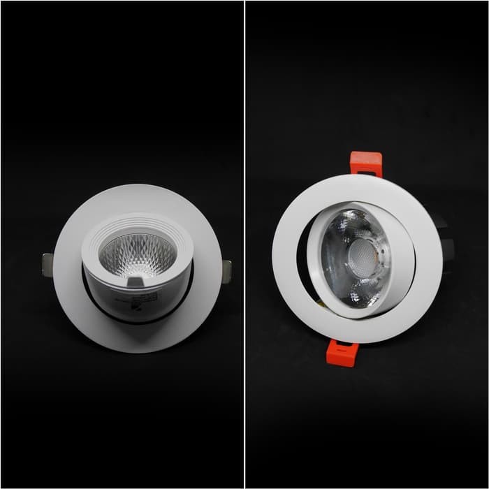 LAMPU KEONG COB SPOTLIGHT DOWNLIGHT NOSE LIGHT 10W/15W/25W ADJUSTABLE - 10w, 3000k