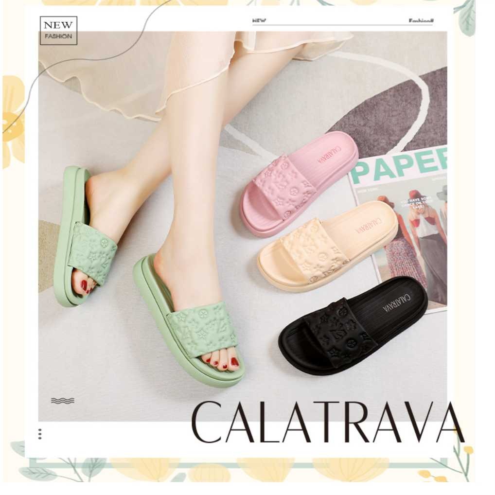 Sandal Jelly Wanita Calatrava / Sendal Selop Karet Wanita l 2001-CA2