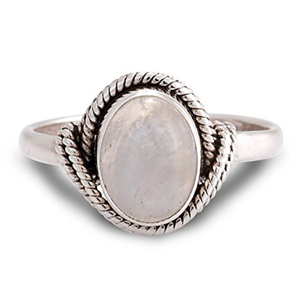 Cincin Bahan Sterling Silver 925 Hias Kristal Pink Untuk Wanita Jza0109