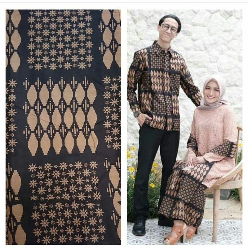 Kain Batik Jarik Kain batik kain velvet kain brokwt set kain Batik Couple| Baju Batik Seragaman