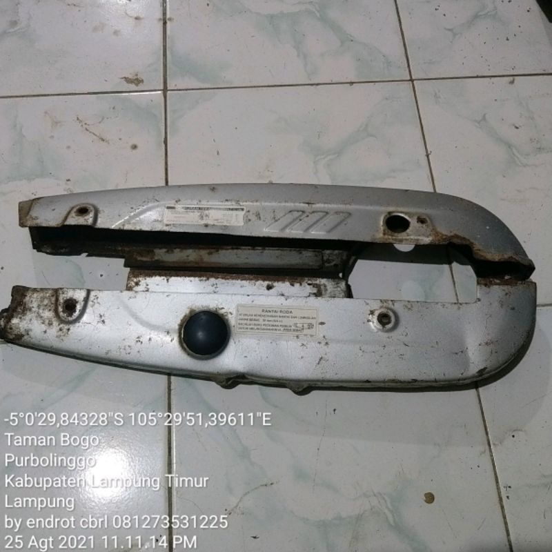 katengkas atau tutup rantai honda grand legenda ori