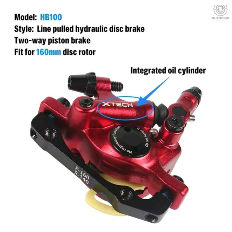 Caliper Zoom X Tech mekanik to hidrolic. kaliper rem discbrake mechanic to hidrolis