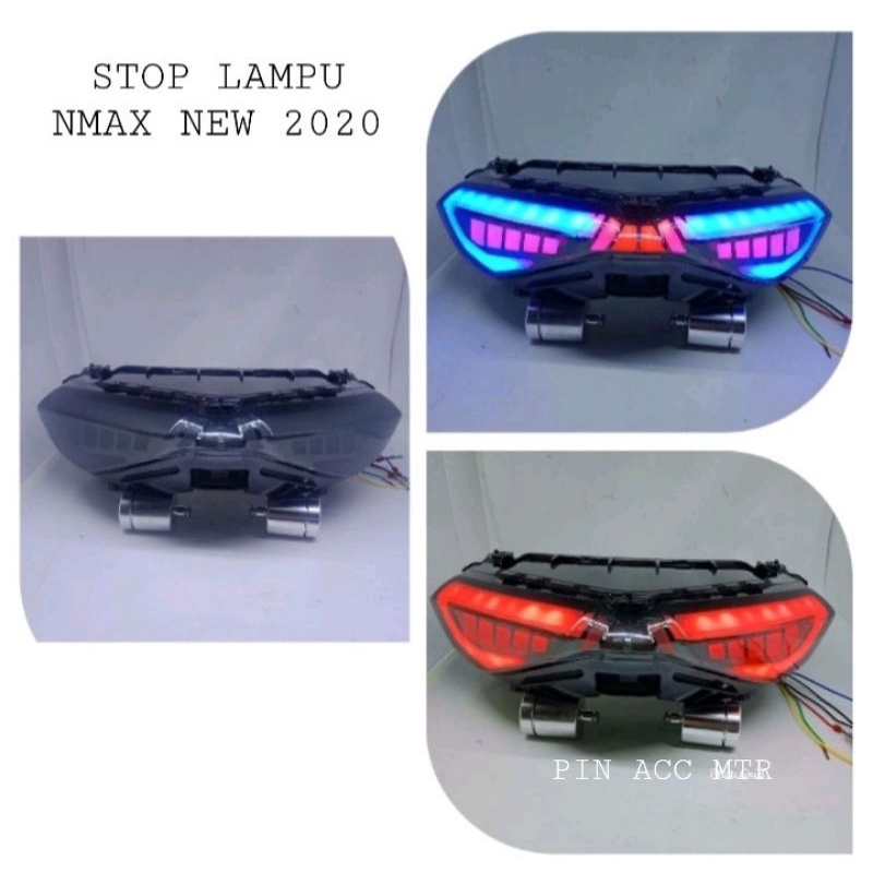 LAMPU STOP STOPLAMP YAMAHA NMAX NEW 2020  RUNNING LAMPU (PNP) NMAX NEW