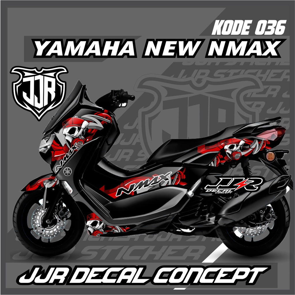 STIKER DECAL NEW YAMAHA NMAX 2020-2021 KEREN VARIASI YAMAHA NEW NMAX