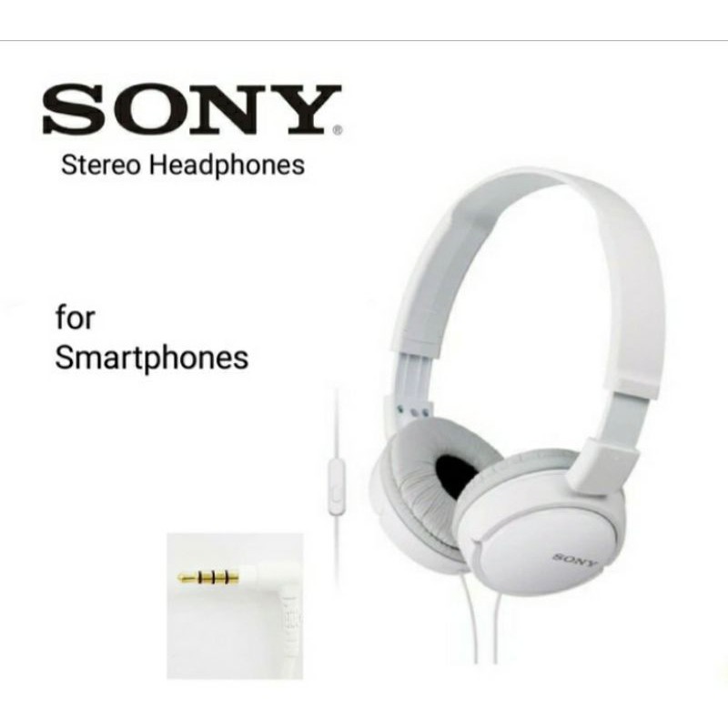 Jual Sony Mdr Zx110ap Stereo Headphoneheadset Original Shopee Indonesia 6975