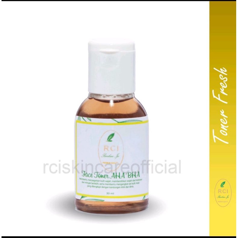 Toner Coklat aha / bha RCI Skincare
