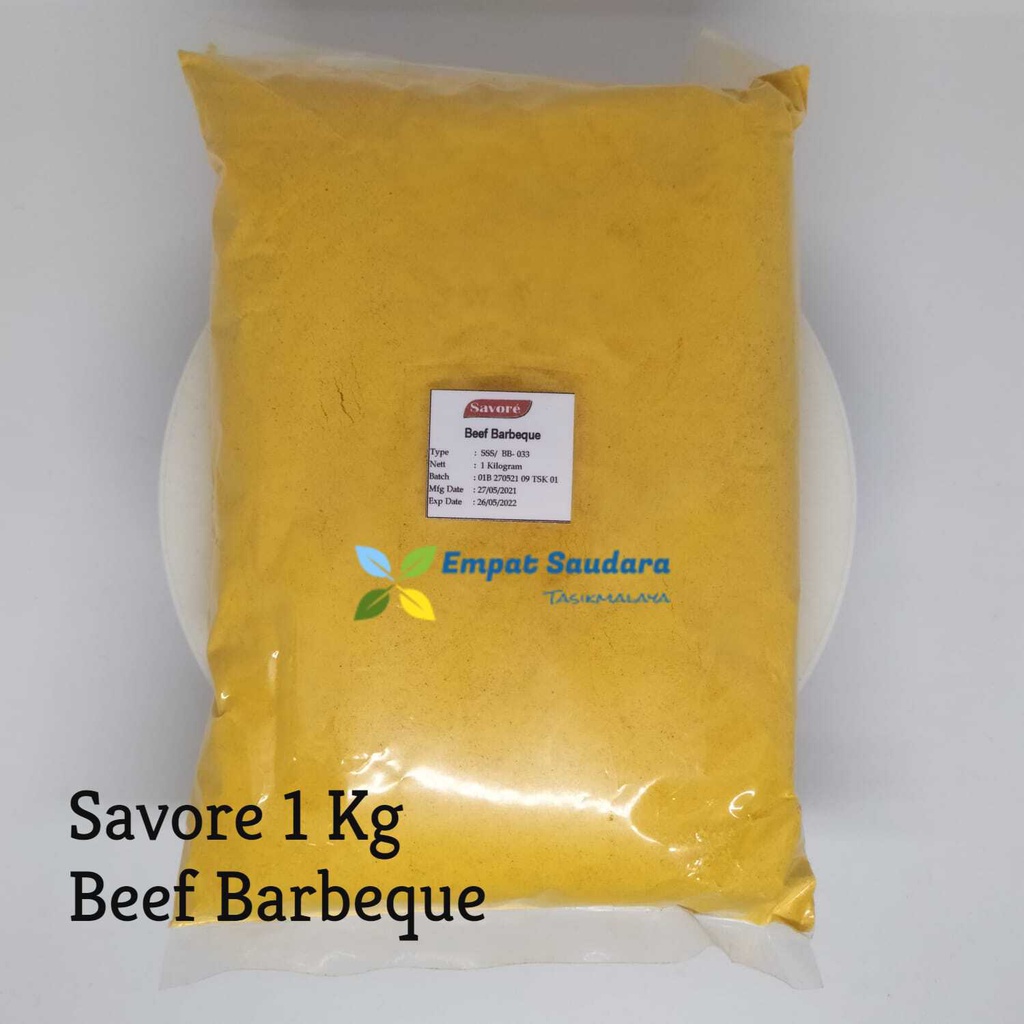 

BUMBU TABUR RASA BEEF BARBEQUE MERK SAVORE KEMASAN 1 KG