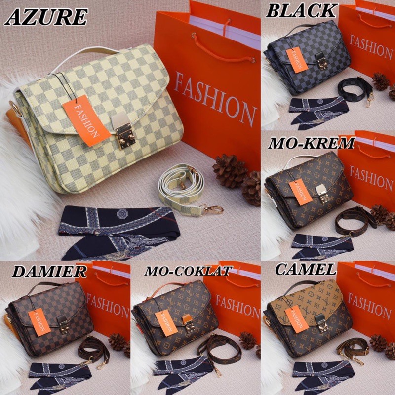 Lv Metis Selempang (FREE PAPER BAG+SYAL+BILL) uk.24,5x18