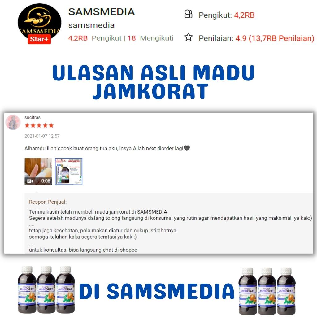 [COD] Madu JAMKORAT Original | Madu Obat Kolesterol Herbal Dan Asam Urat