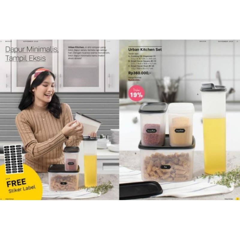 

URBAN KITCHEN SET FREE LABEL