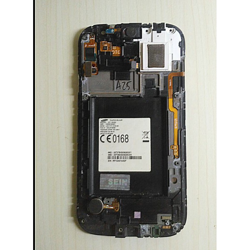 LCD TC TOUCHSCREEN BEZZEL DUDUKAN SAMSUNG GRAND DUOS 9082 I9082 i9082 SECOND NORMAL
