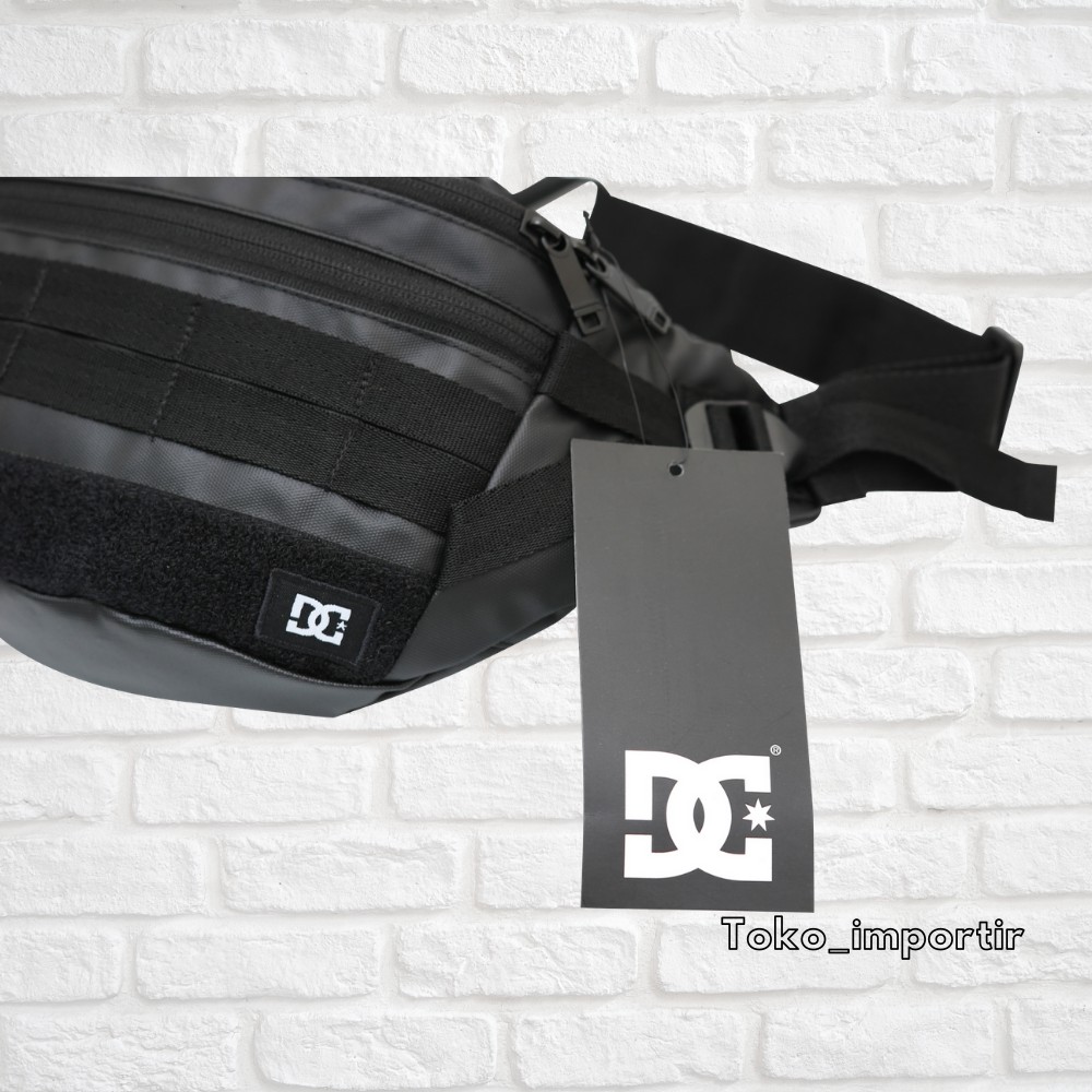 Waistbag DC Shoes Tas DC shoecousa Tas Pinggang Pria Import Waterproof