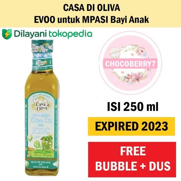 

EVOO CASA DI OLIVA MPASI Bayi EXTRA VIRGIN Olive Oil FOR BABY KIDS