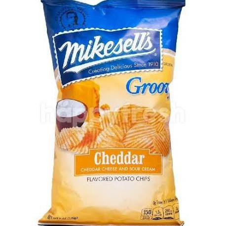 

TERBARU MIKESELLS POTATO CHIPS GROOVY CHEDDAR / MIKESELL / MIKESELLS