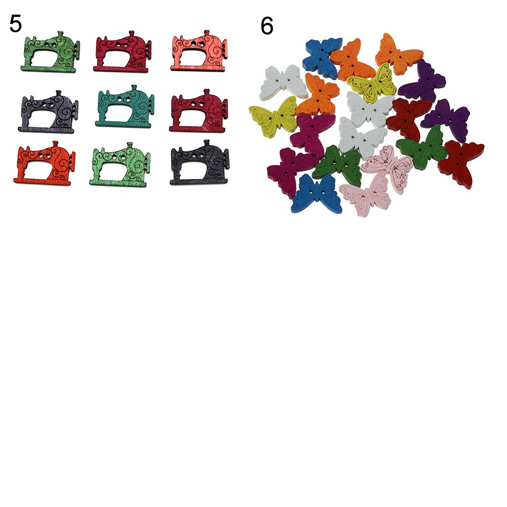 Kancing Kayu / Wooden Button Seri Handmade - PCS