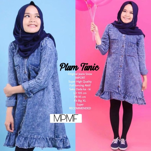 Peplum tunik
