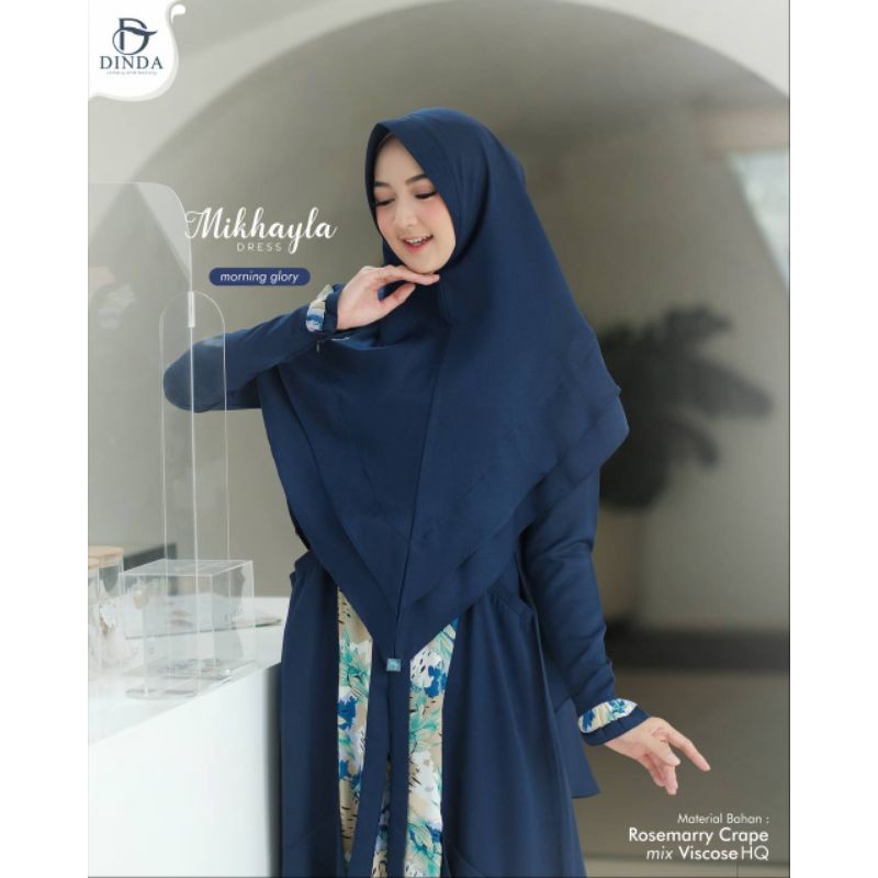 MIKHAYLA GAMIS SET SYARI ORI DINDA GAMIS