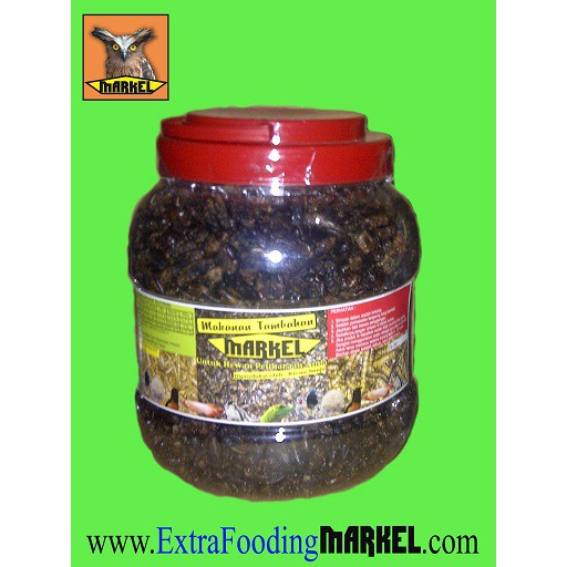 

Jangkrik Kering Utuh 500gr Toples