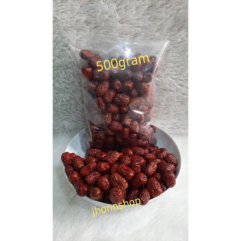 

Angco kurma merah cina kualitas premium 500gram
