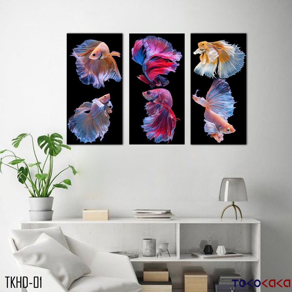 HIASAN DINDING pajangan kamar SHABY IKAN CUPANG IKAN HIASAN DINDING pajangan kamar SHABY IKAN CUPANG IKAN
