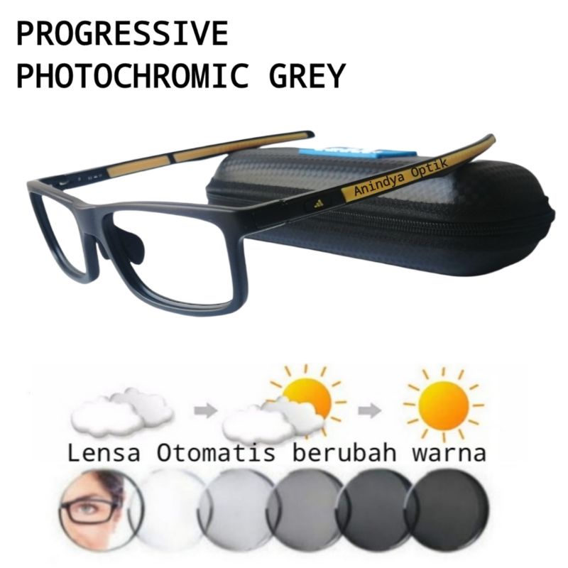 Kacamata Photocromic | Kacamata Baca Progresif | Kacamata Minus Plus Jauh Dekat